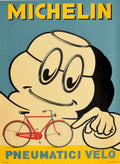 Michelin Bike Tires Vintage Retro Advert Poster A4 Photo Print