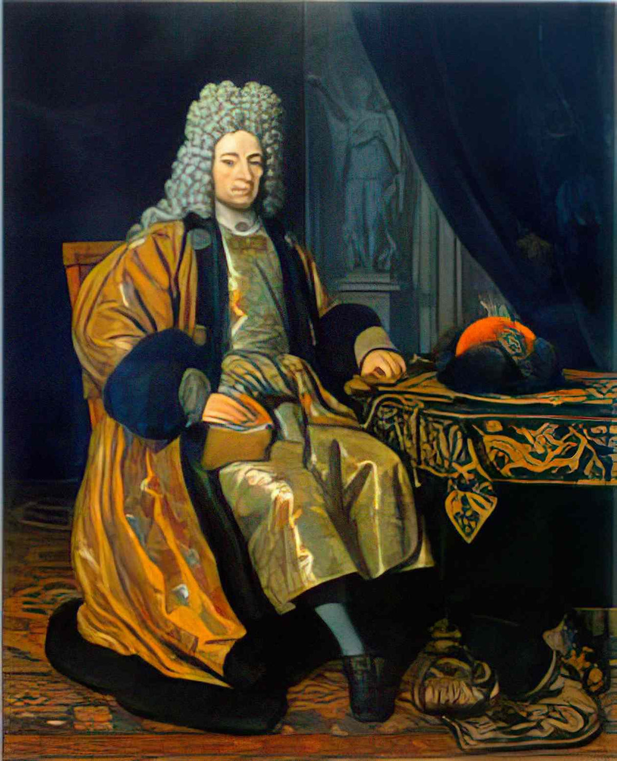 Michiel van Musscher lefort musscher 1698 Art A4 Photo Print