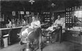 Michigan Barber Shop barber advert A4 Photo Print