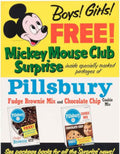 Mickey Mouse Surprise Vintage Retro Advert Poster A4 Photo Print