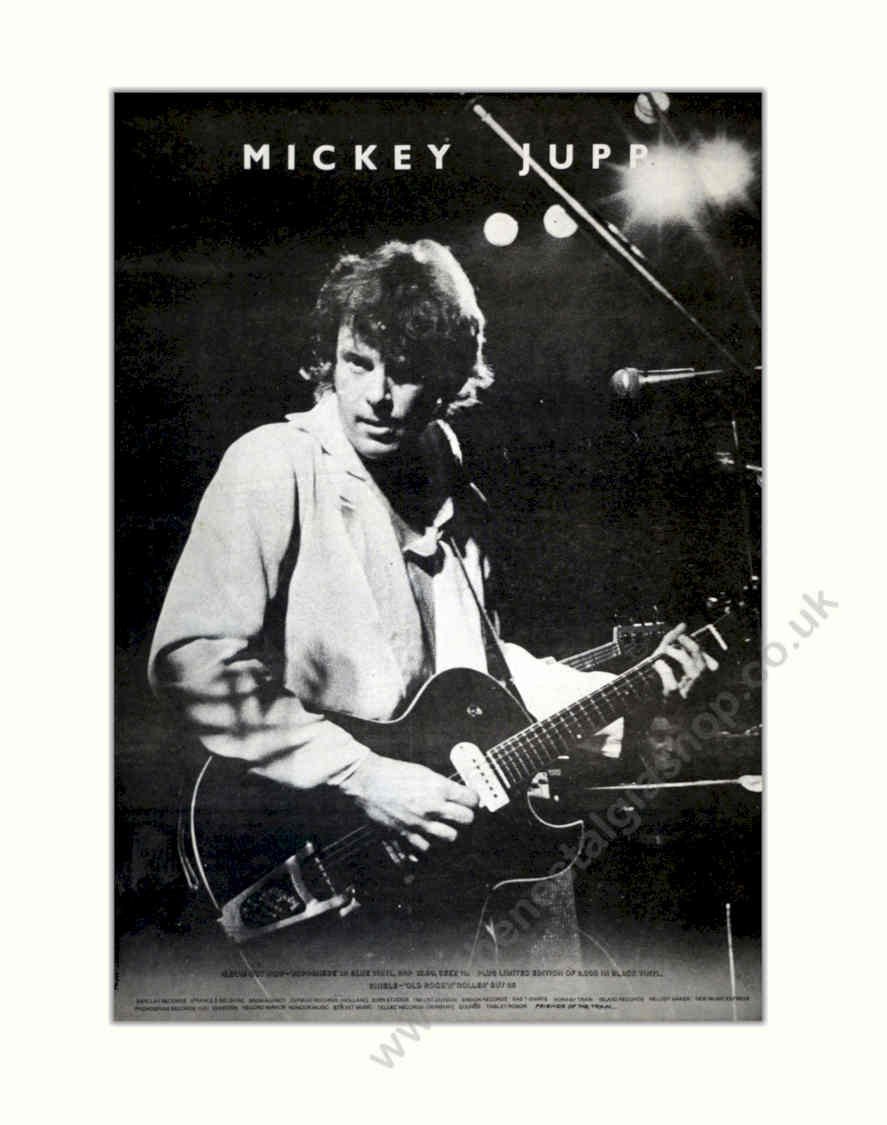 Mickey Rupp Concert Vintage Retro Advert Poster A4 Photo Print
