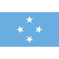 Micronesia Flag N1836 A4 Photo Print