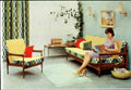 Mid Century Living 3 1950s Vintage Retro Advert Poster