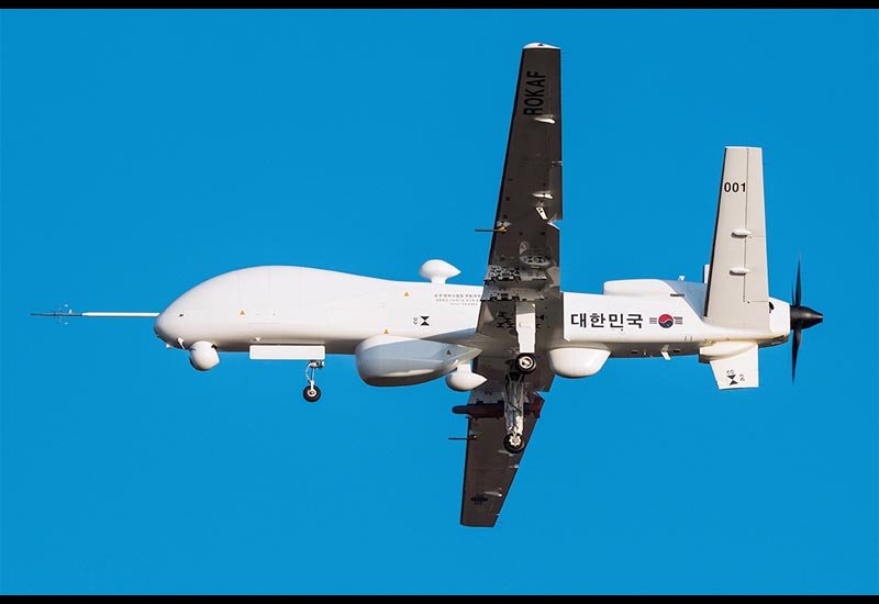 Midaltitude Unmanned Air Vehicle Muav Drone Aircraft South Korea A4 Photo Print