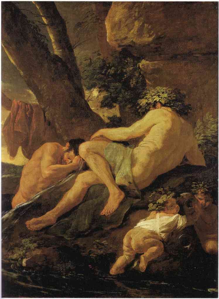 Midas Se Purifiant Dans Le Pactole 1626 Poussin A4 Photo Print