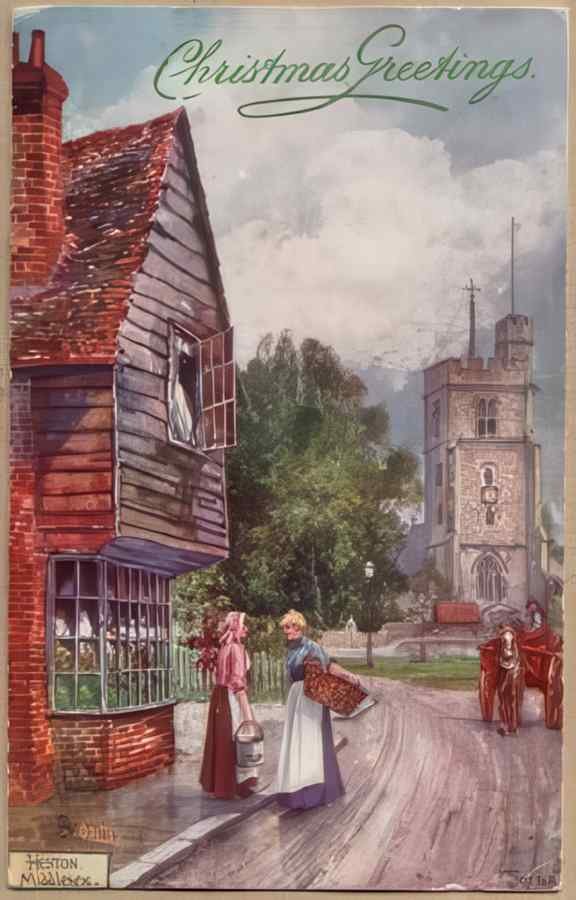 Middlesex 12099 Vintage A4 Photo Print