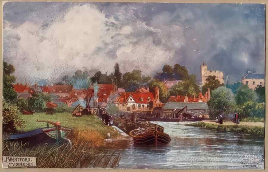 Middlesex 12110 Vintage A4 Photo Print