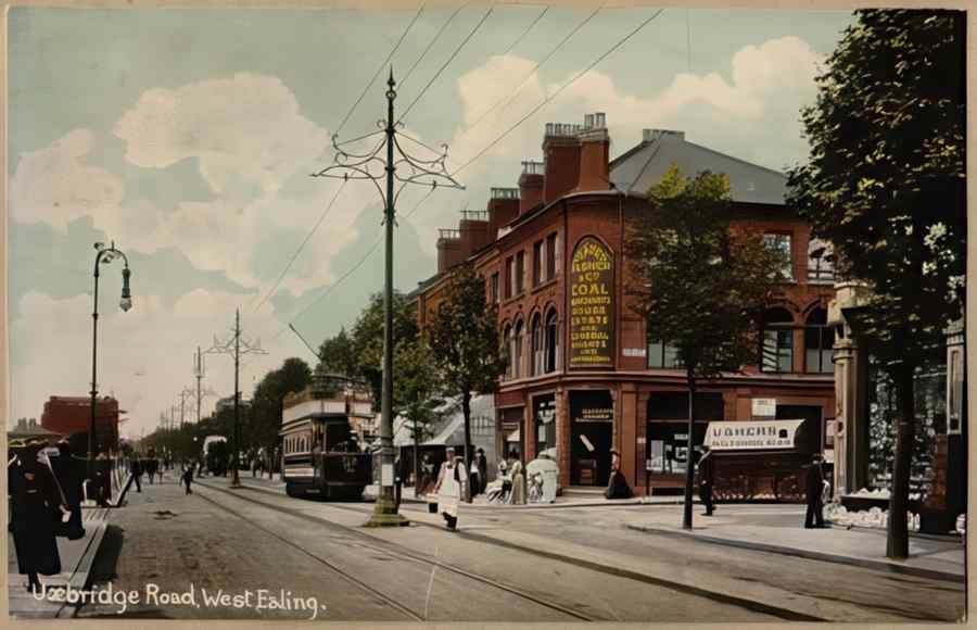 Middlesex 12111 Vintage A4 Photo Print