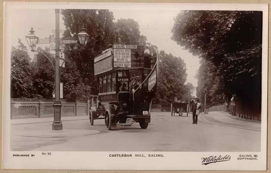 Middlesex 12563 Vintage A4 Photo Print