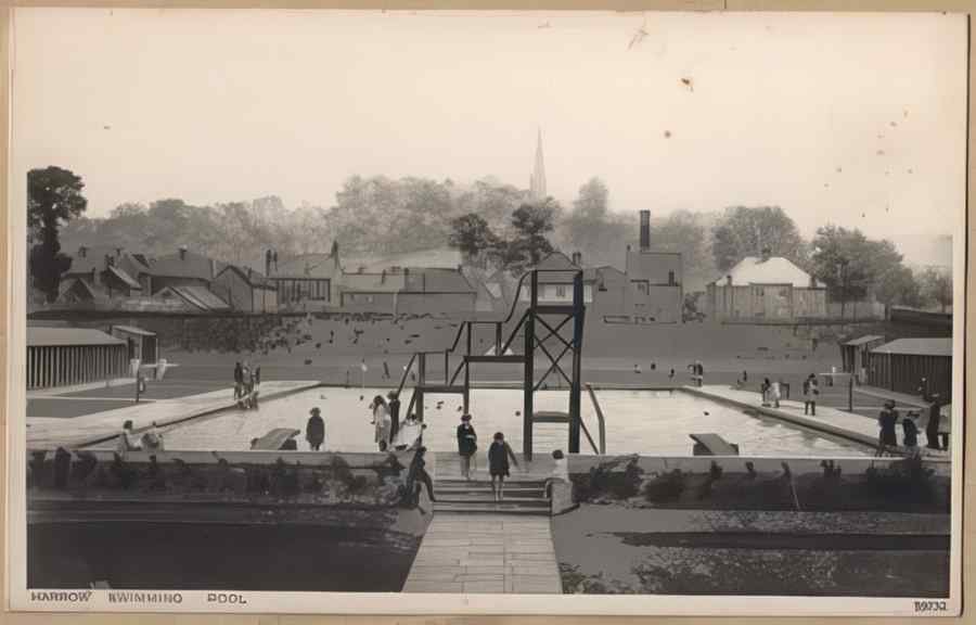 Middlesex 12797 Vintage A4 Photo Print