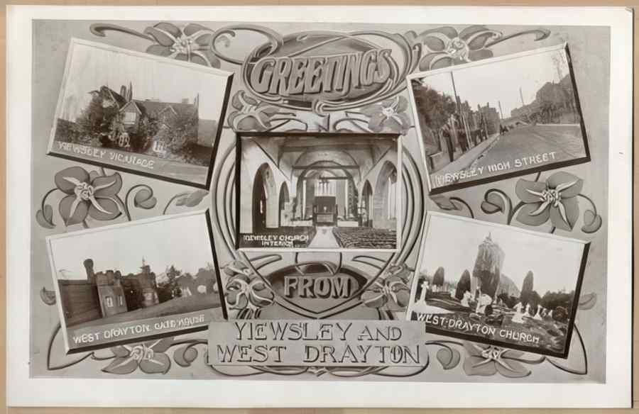 Middlesex 13438 Vintage A4 Photo Print