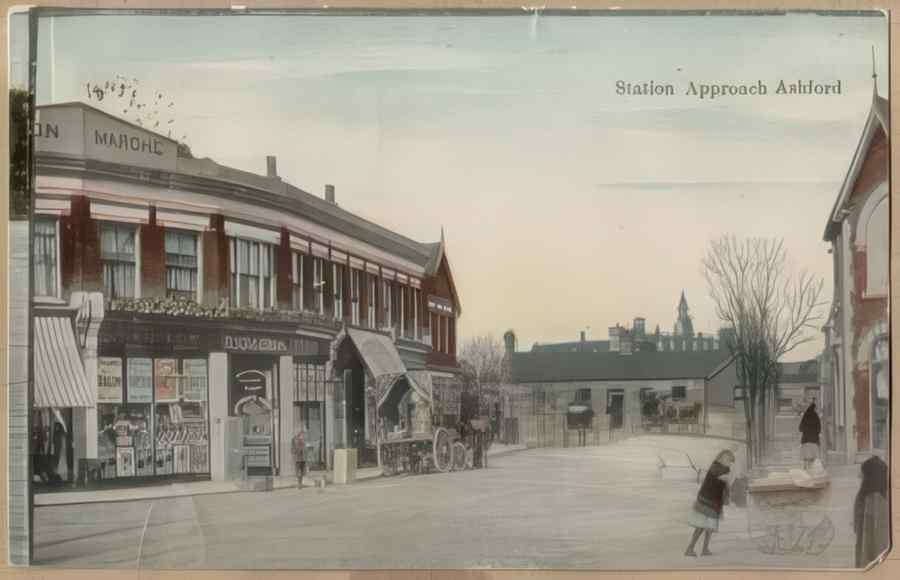 Middlesex 13451 Vintage A4 Photo Print