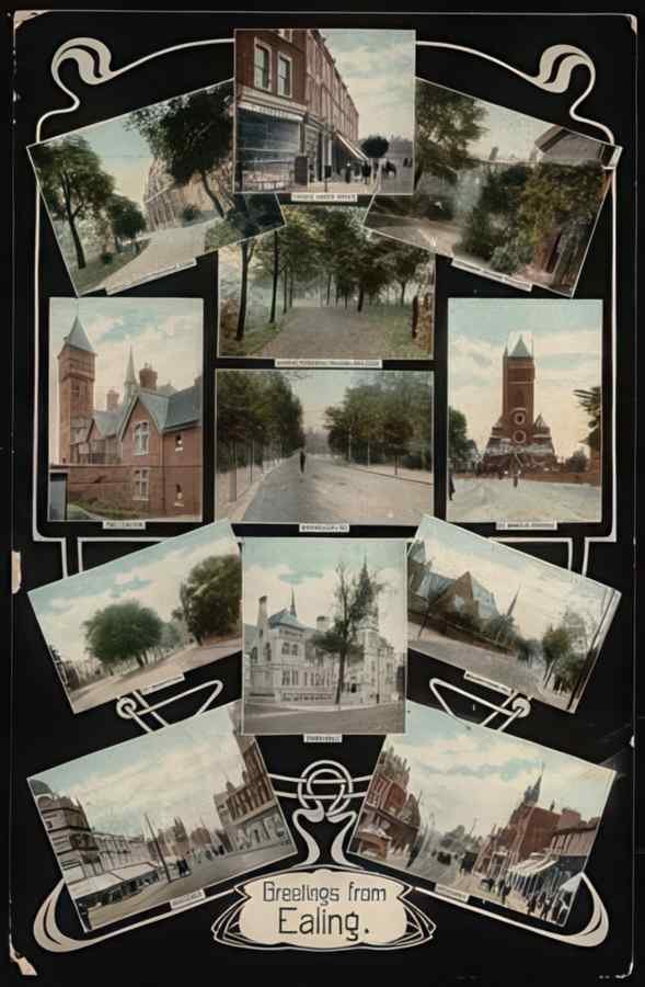 Middlesex 20697 Vintage A4 Photo Print