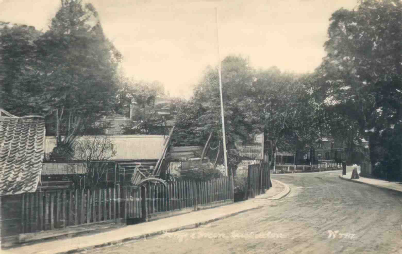 Middlesex Acton East Acton Forge and Green Vintage A4 Photo Print