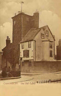 Middlesex Canonbury The Old Castle Vintage A4 Photo Print