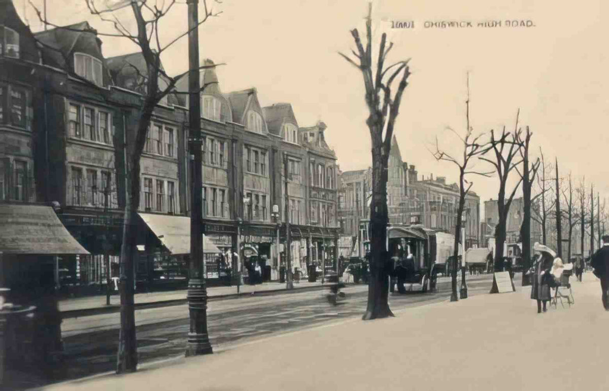 Middlesex Chiswick High Road Vintage A4 Photo Print