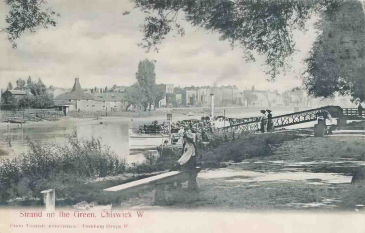 Middlesex Chiswick Strand on the Green Vintage A4 Photo Print