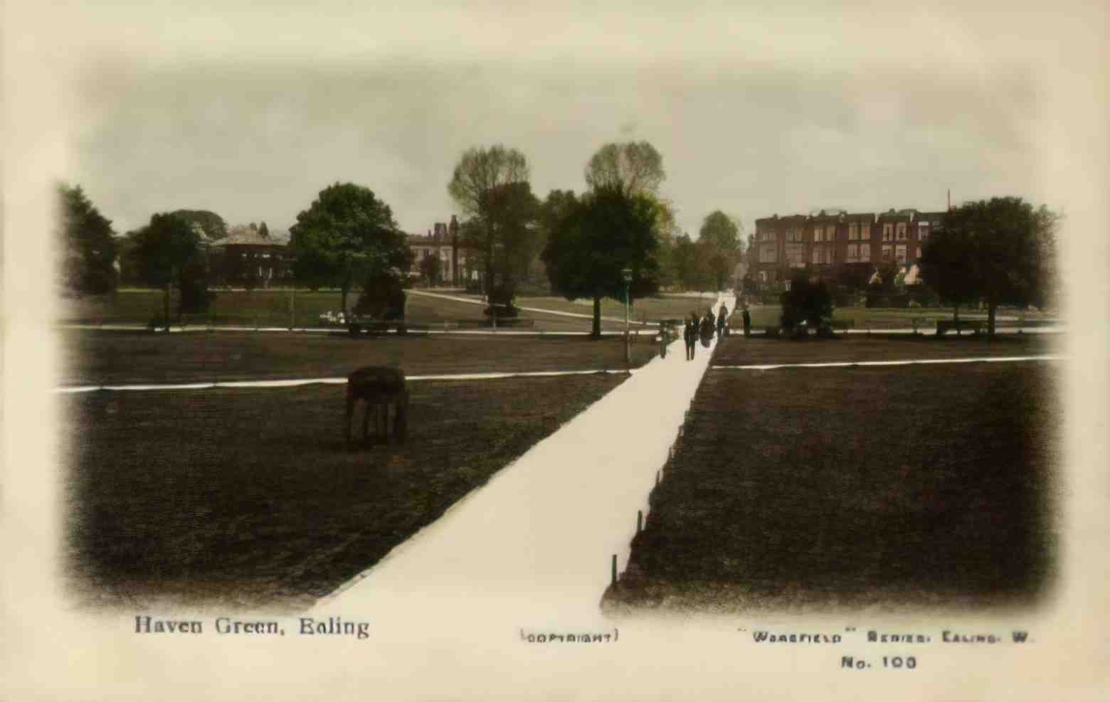 Middlesex Ealing Haven Green Vintage A4 Photo Print