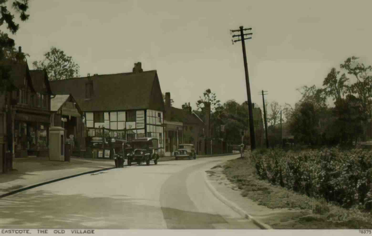 Middlesex Eastcote Old Village Vintage A4 Photo Print