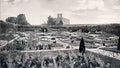Middlesex Hampton Court Palace Dutch Garden Vintage A4 Photo Print