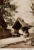 Middlesex Harrow Church Lych Gate Vintage A4 Photo Print