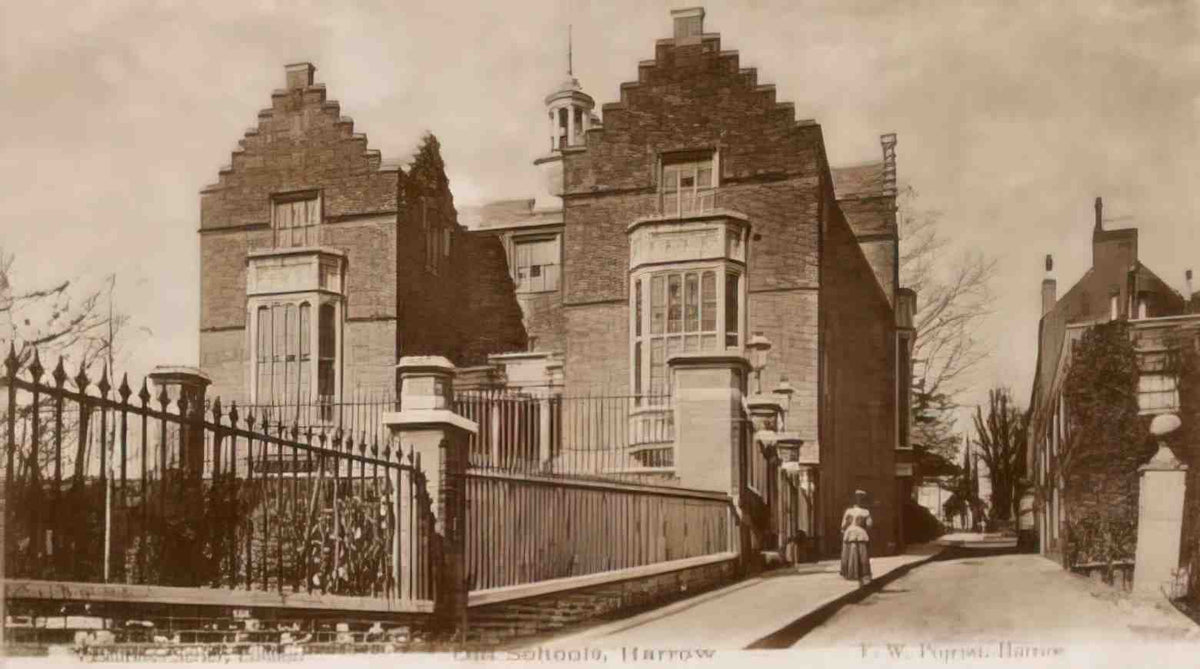 Middlesex Harrow Old Schools Vintage A4 Photo Print