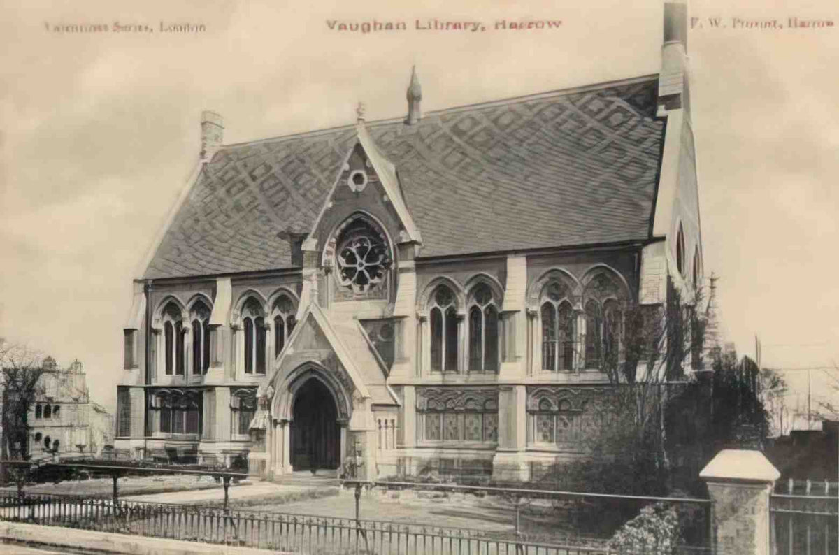 Middlesex Harrow Vaughan Library Vintage A4 Photo Print