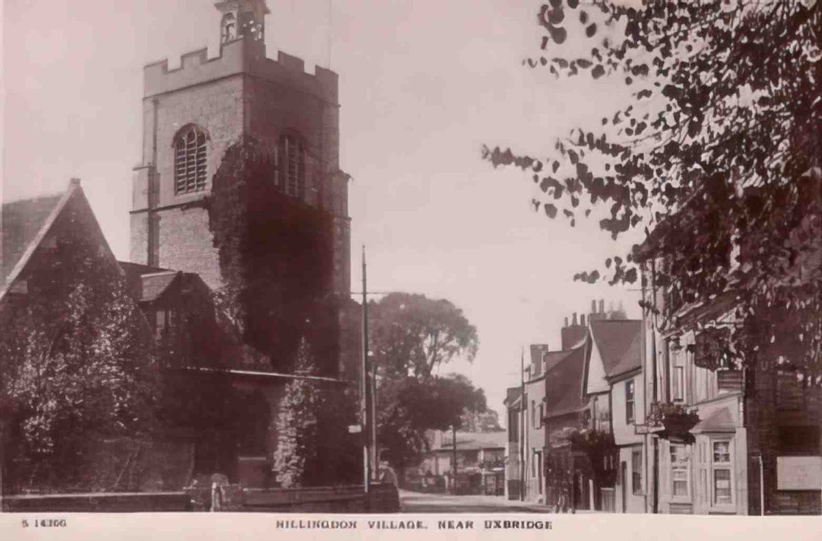 Middlesex Hillingdon Village Vintage A4 Photo Print