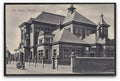 Middlesex Hounslow Free Library Man In Invalid Carriage Outside Vintage A4 Photo Print