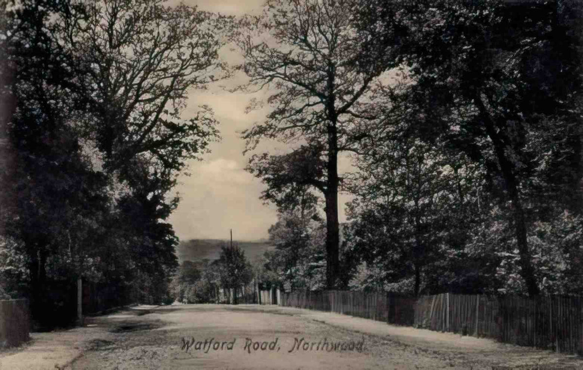 Middlesex Northwood Watford Road Vintage A4 Photo Print
