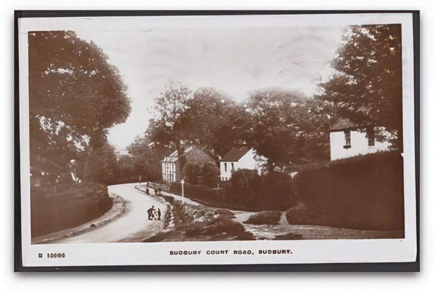 Middlesex Sudbury Looking Down Sudbury Court Road Boys Bicycle Vintage A4 Photo Print