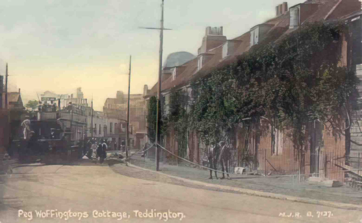 Middlesex Teddington Peg Woffington Cottage c1910s Vintage A4 Photo Print