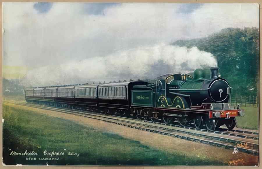 Middlesex Tra14113 Vintage A4 Photo Print
