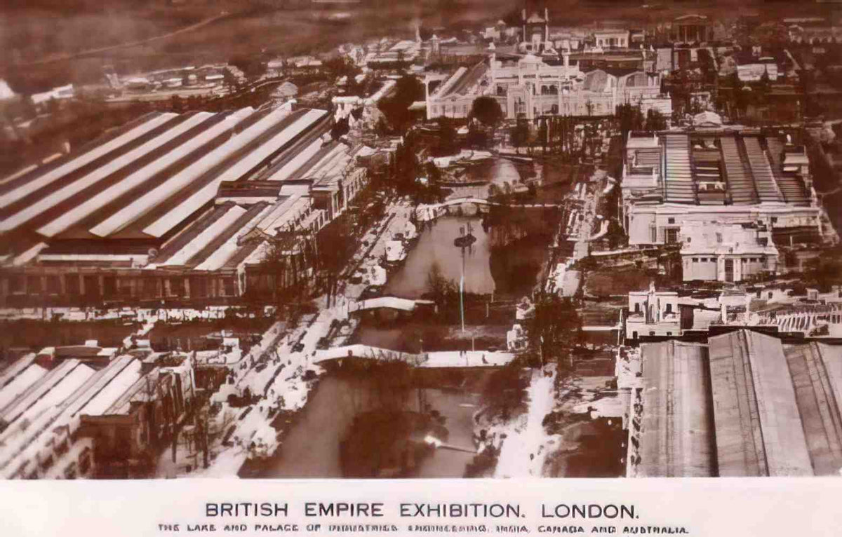 Middlesex Wembley London British Empire Exhibition Vintage A4 Photo Print
