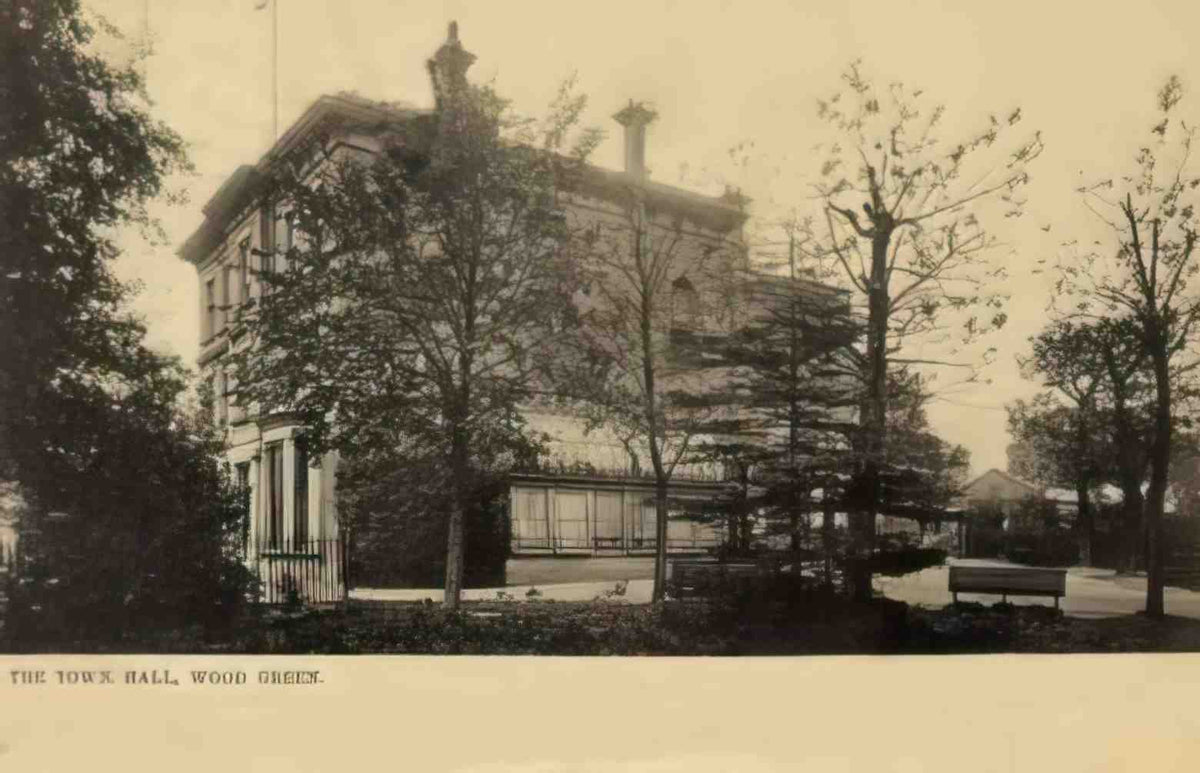 Middlesex Wood Green Town Hall Vintage A4 Photo Print