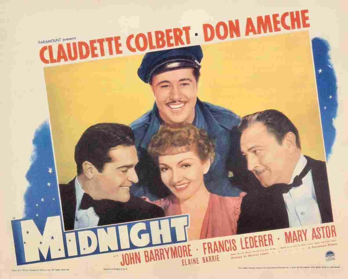 Midnight 1939 02  film star poster A4 Photo Print