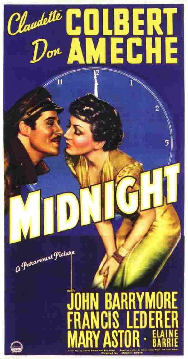 Midnight 1939 05  film star poster A4 Photo Print