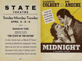 Midnight 1939 06  film star poster A4 Photo Print