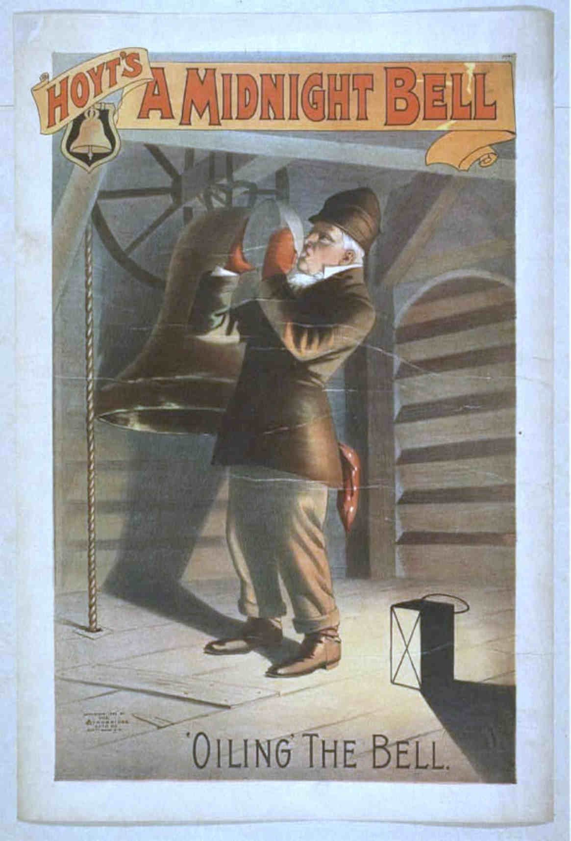 Midnight Bell Poster Vintage Retro Advert Poster A4 Photo Print