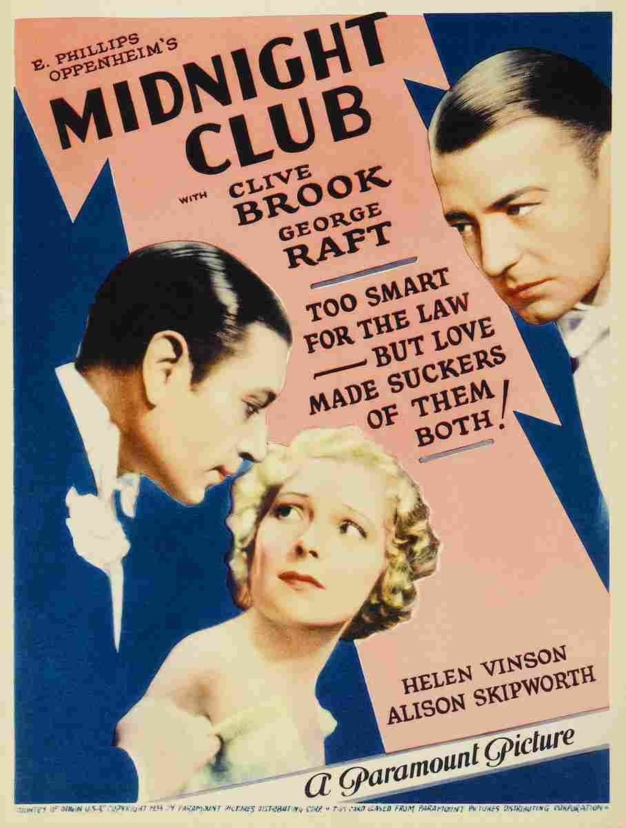 Midnight Club 01  film star poster A4 Photo Print