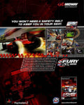 Midway Fury Racing Vintage Retro Advert Poster A4 Photo Print