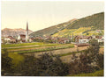 Mieders general view Tyrol Vintage A4 Photo Print