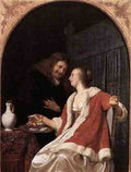 Mieris Frans Van The Elder A Meal Of Oysters A4 Photo Print