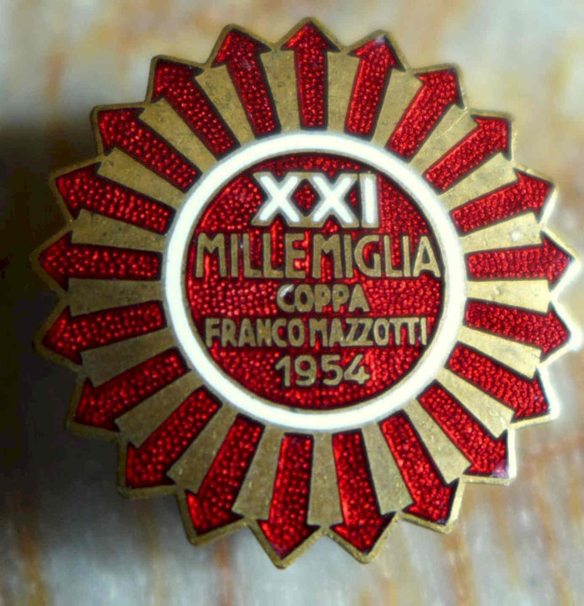Miglia Coppa Mazzotti Vintage Retro Advert Poster A4 Photo Print
