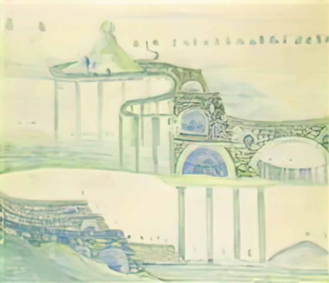 Mikalojus Konstantinas Ciurlionis allegro sonata of the serpent 1908( Art A4 Photo Print