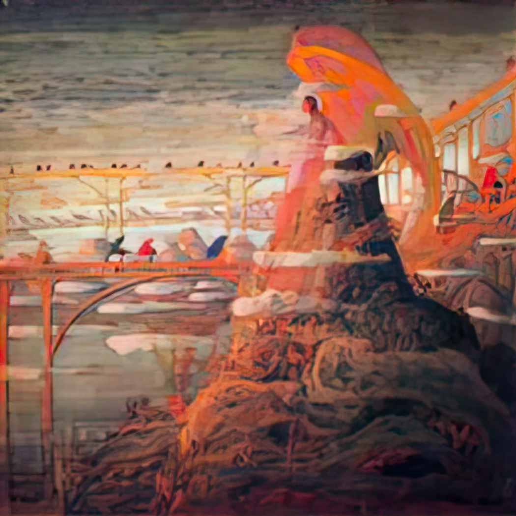 Mikalojus Konstantinas Ciurlionis angel angel prelude 1909(1) Art A4 Photo Print