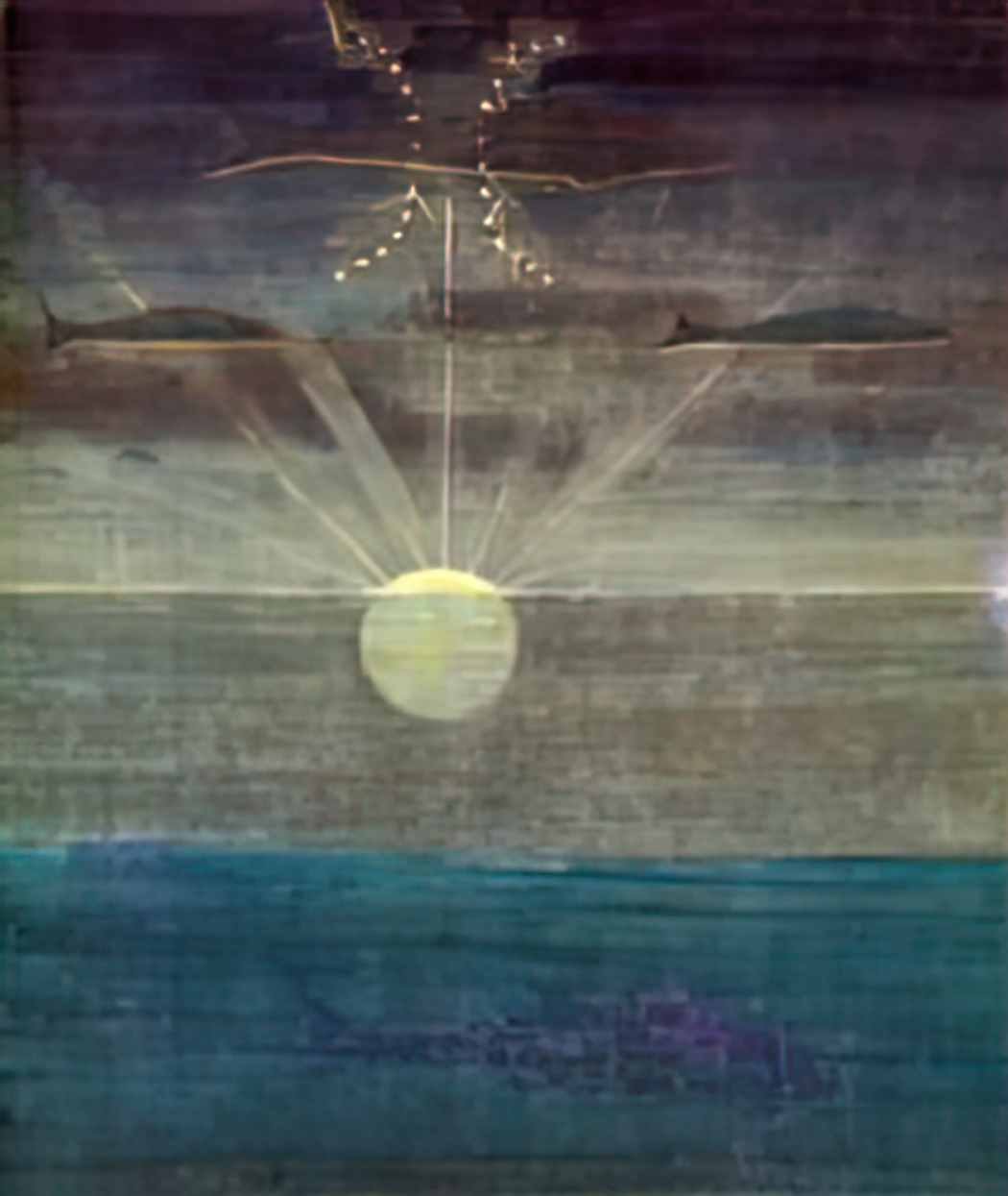Mikalojus Konstantinas Ciurlionis pisces 1907 Art A4 Photo Print