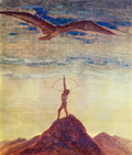 Mikalojus Konstantinas Ciurlionis sagittarius 1907 Art A4 Photo Print