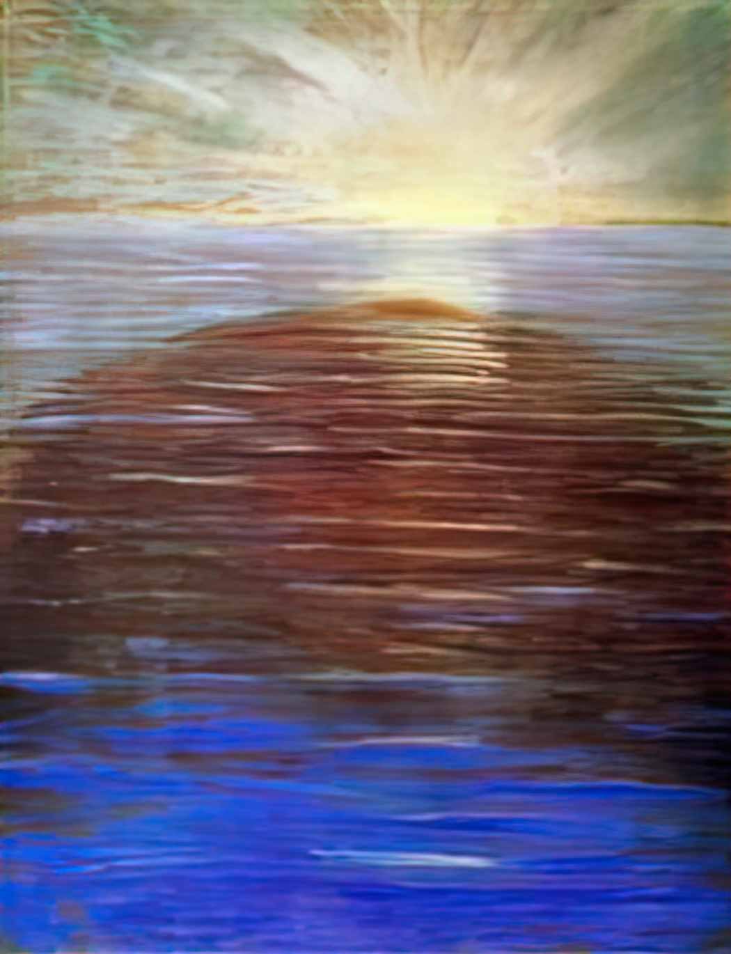 Mikalojus Konstantinas Ciurlionis sunrise 1904 Art A4 Photo Print