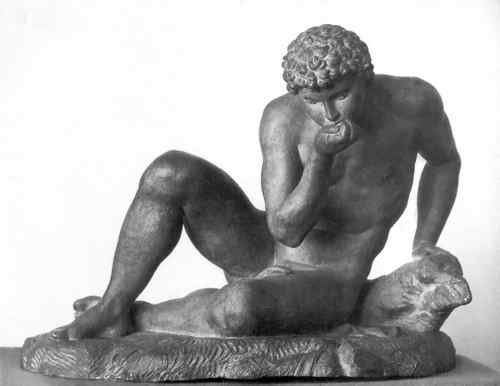 Mikhail Kozlovski Narcissus 1801  A4 Photo Print